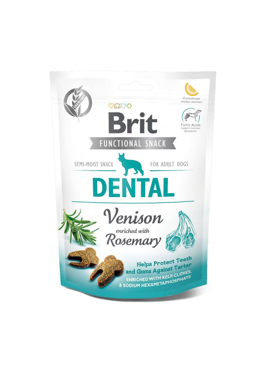 Лакомство для собак Functional Snack Dental для зубов, 150г Brit (292257674)