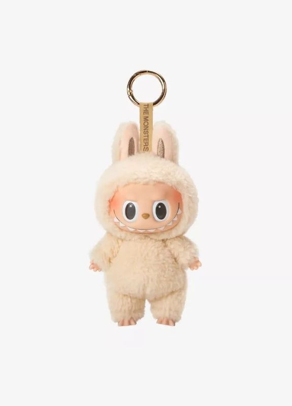 М'яка плюшева іграшка-брелок Labubu The Monsters exciting macaron 17 см. No Brand (333932812)