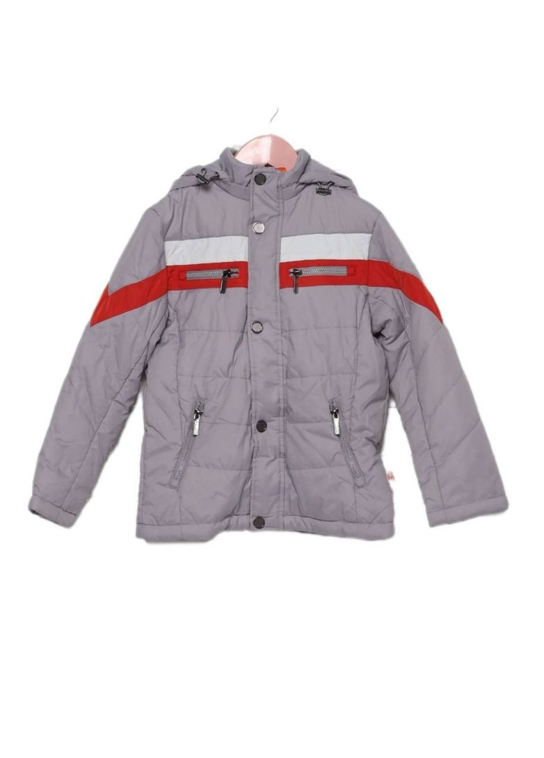 Сіра демісезонна куртка мал. світло весна 1149 r.m. Really Master