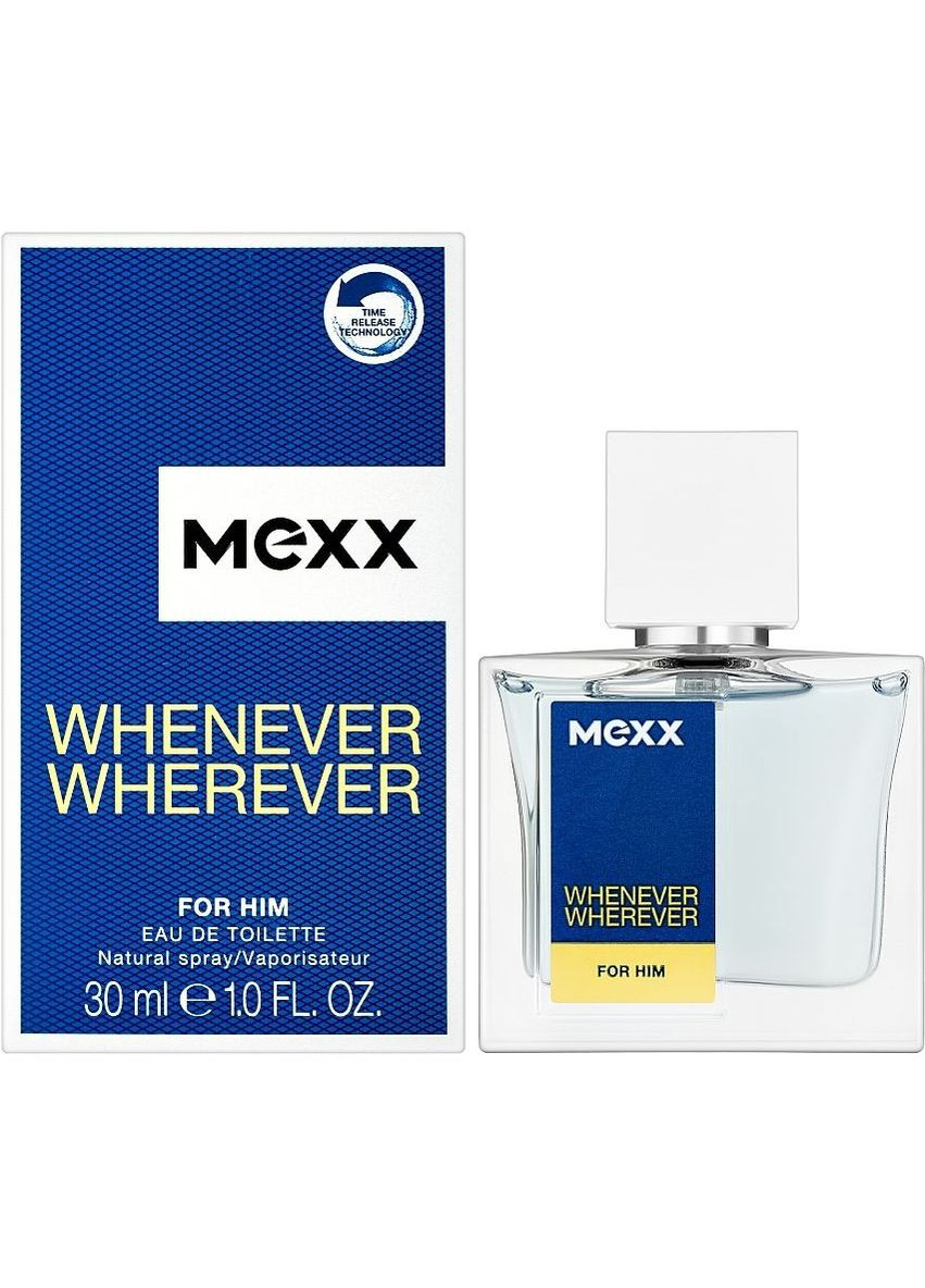 Whenever Wherever For Him 30 мл Туалетна вода Mexx (356506510)