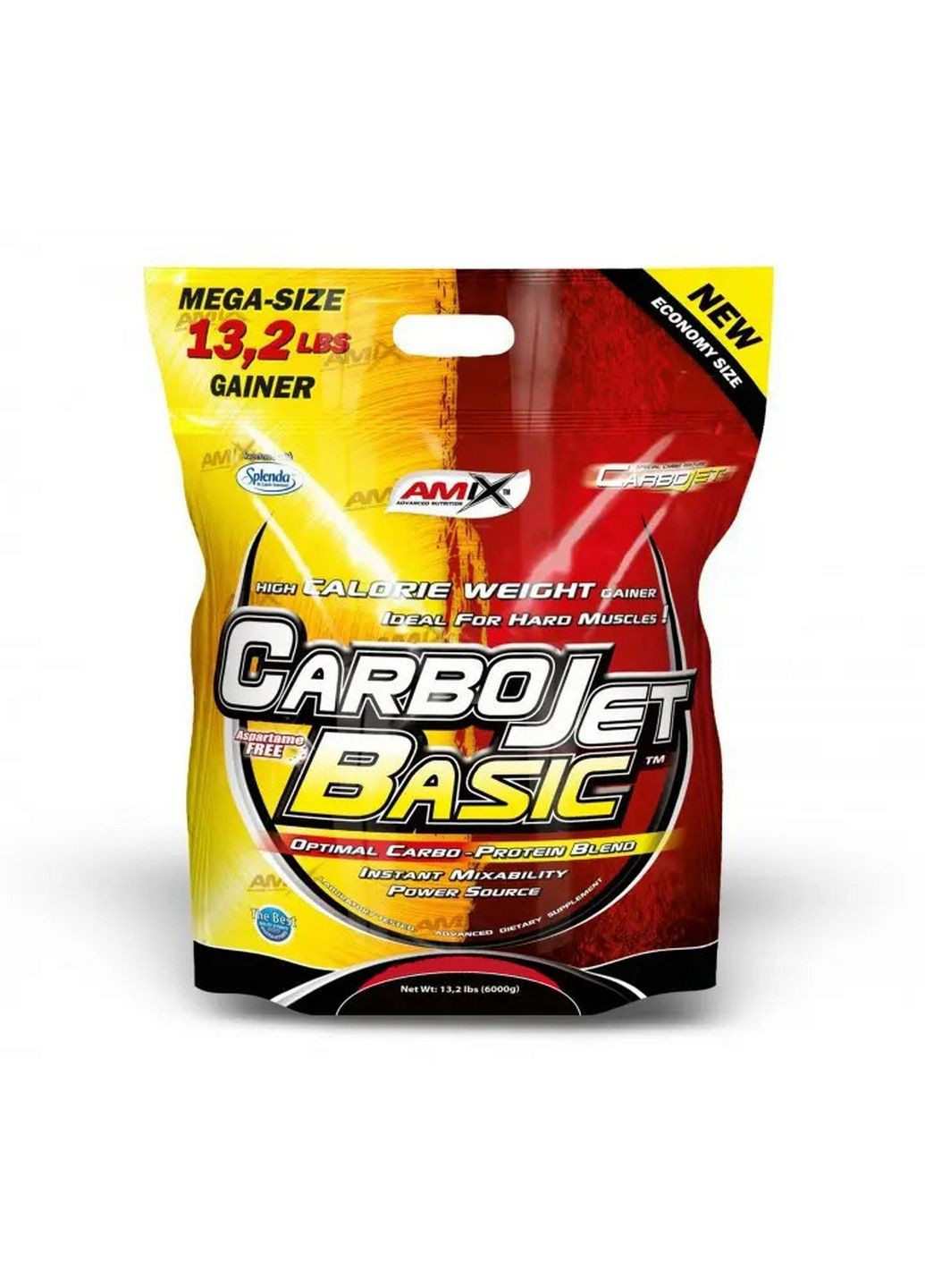Гейнер CarboJet Basic, 6 кг Ваніль Amix Nutrition (293338734)