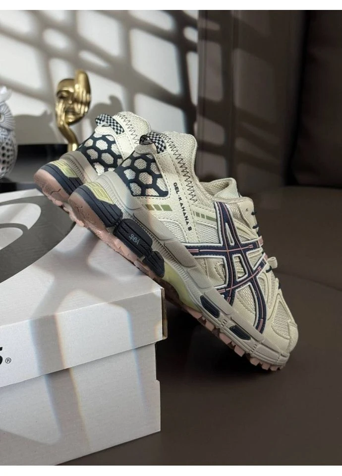 ASICS Beige Navy No Brand Gel-Kahana 8 синие (390497693)