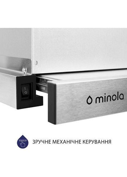 Витяжка HTL 614 I LED телескопічна MINOLA (339085994)