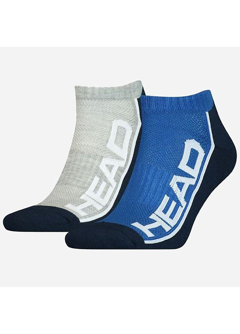 Носки Performance sneaker 2-pack blue/grey Серый Синий Head (282616319)