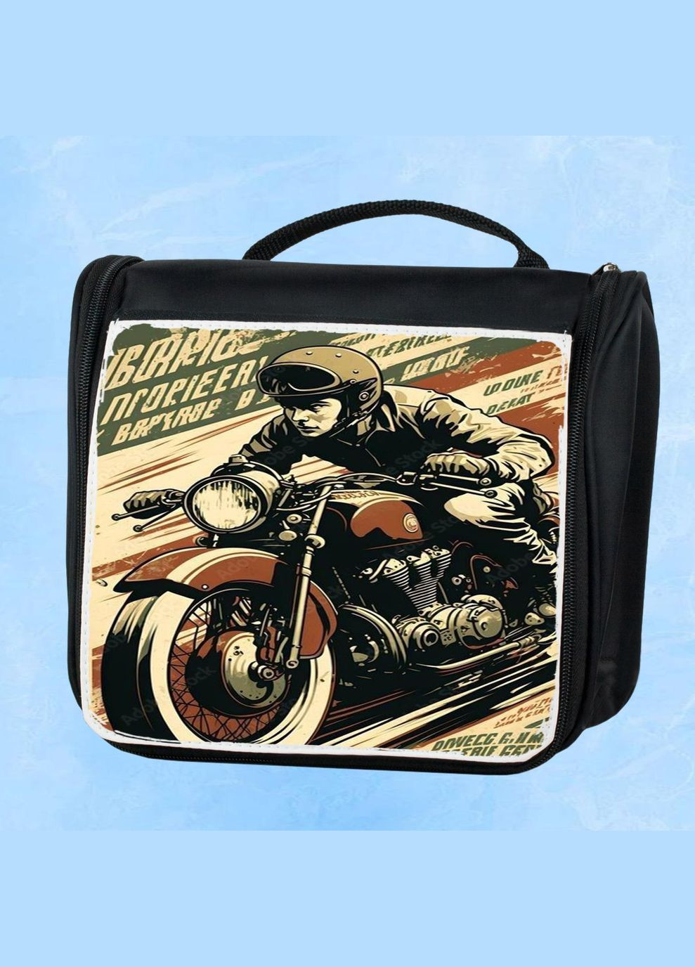 Дорожная сумка - органайзер для косметики несессер Art #22 Черная No Brand (318677066)