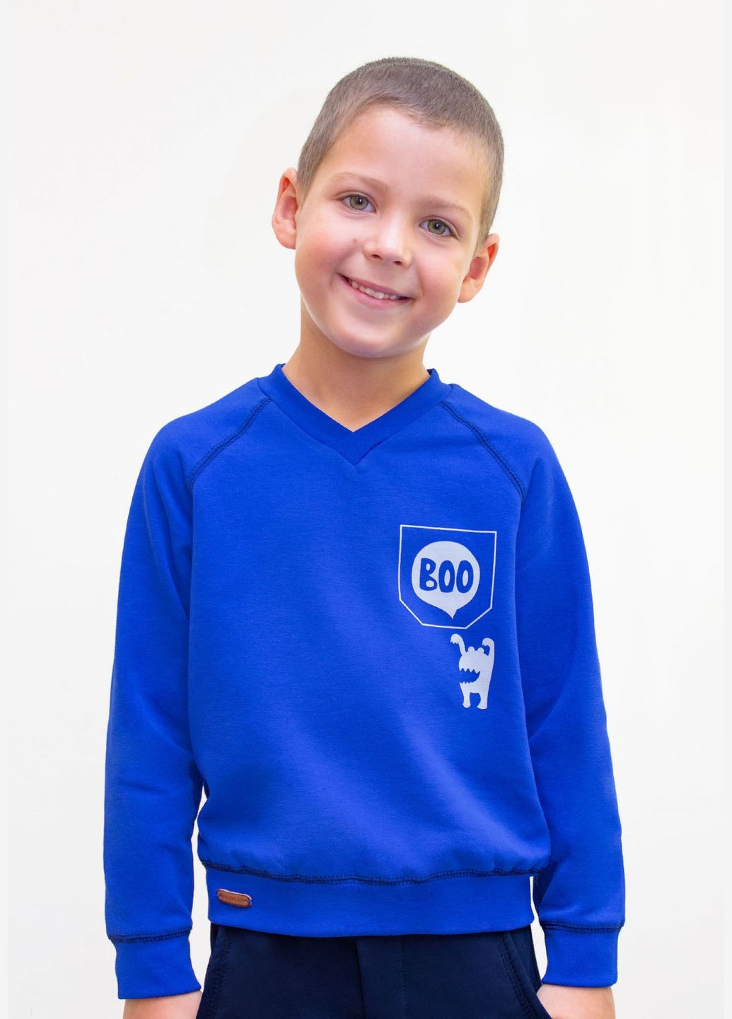 Smil джемпер утеплений для хлопчика синій