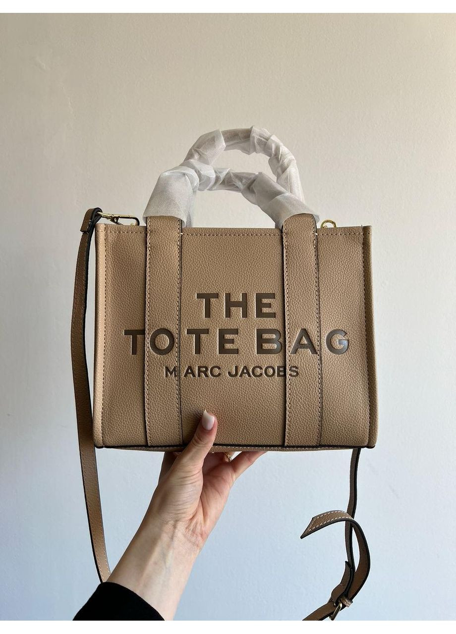 Сумка жіноча The Leather Small Tote Bag Beige No Brand (355342528)