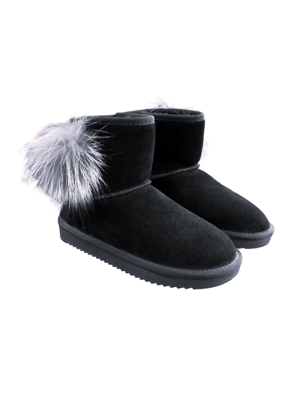 Зимові жіночі уггі - 36 (23,5 см) чорні ITTS 5683 (311504202)