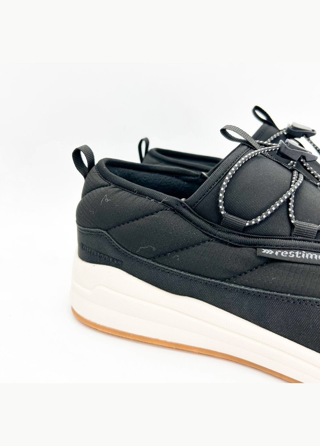 Черные кроссовки (р) текстиль 0-2-2-lmz-24396 Restime