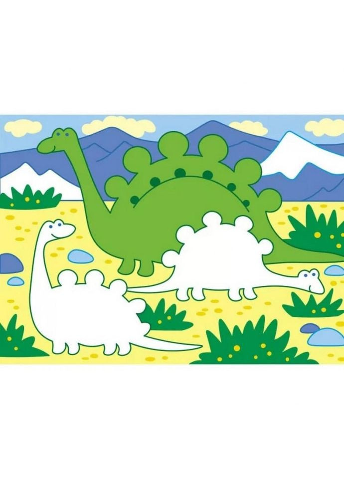 Детская книга "Раскраска для самых маленьких: Раскраски №2" АРТ 19209 рус Ranok Creative (329898720)