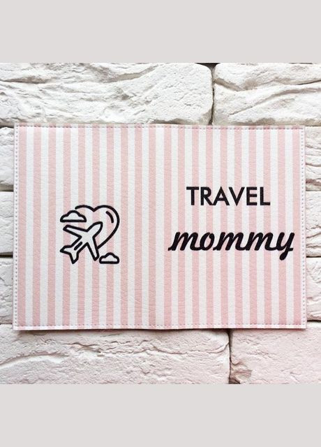 Обкладинка для паспорта Travel mommy No Brand (301083513)