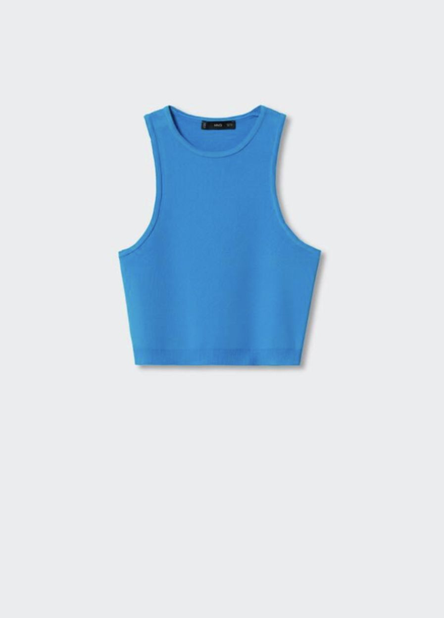 Стильная кроп майка Mango — 316262778