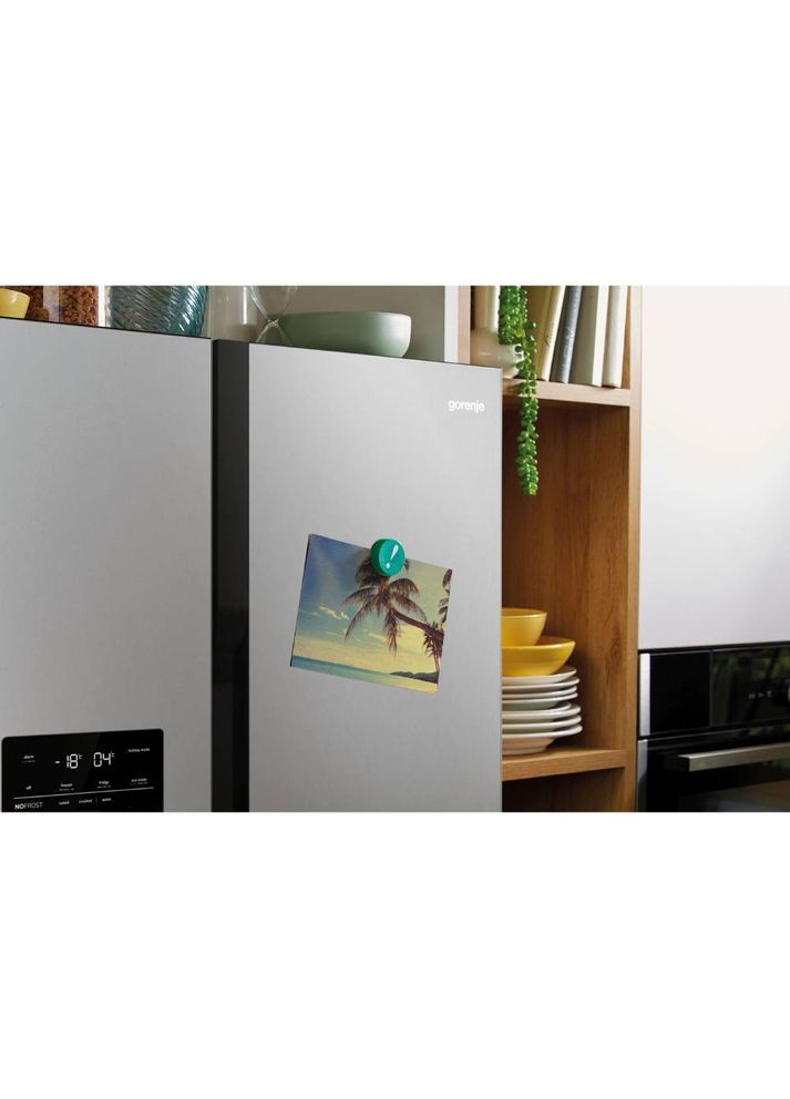 Холодильник NRR9185ESXL (HZF5708ZEI) side-by-side Gorenje