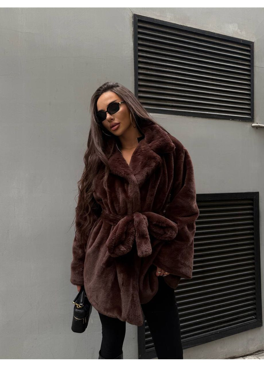 Женская шуба из мутона свободного кроя MonCher (361057375)