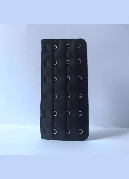 Удлинитель-расширитель спинки для бюстгальтера, корсета, грации 6 крючков Черный No Brand (319599811)