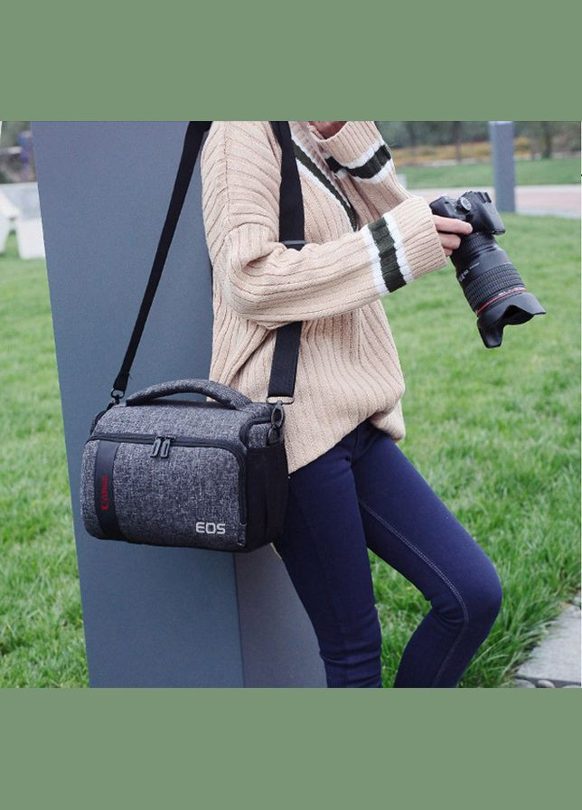 Сумка для фотоаппарата с дождевиком противоударная с черным ( код: IBF057SB1 ) Digital (324787613)