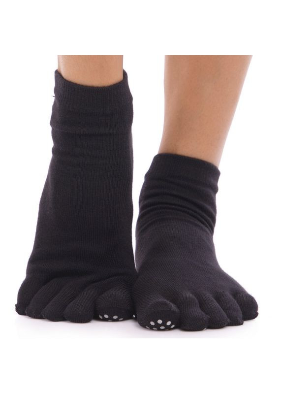 Носки антискользящие для занятий йогой, пилатесом, фитнесом и танцами (A-022397) EasyFit (322858613)
