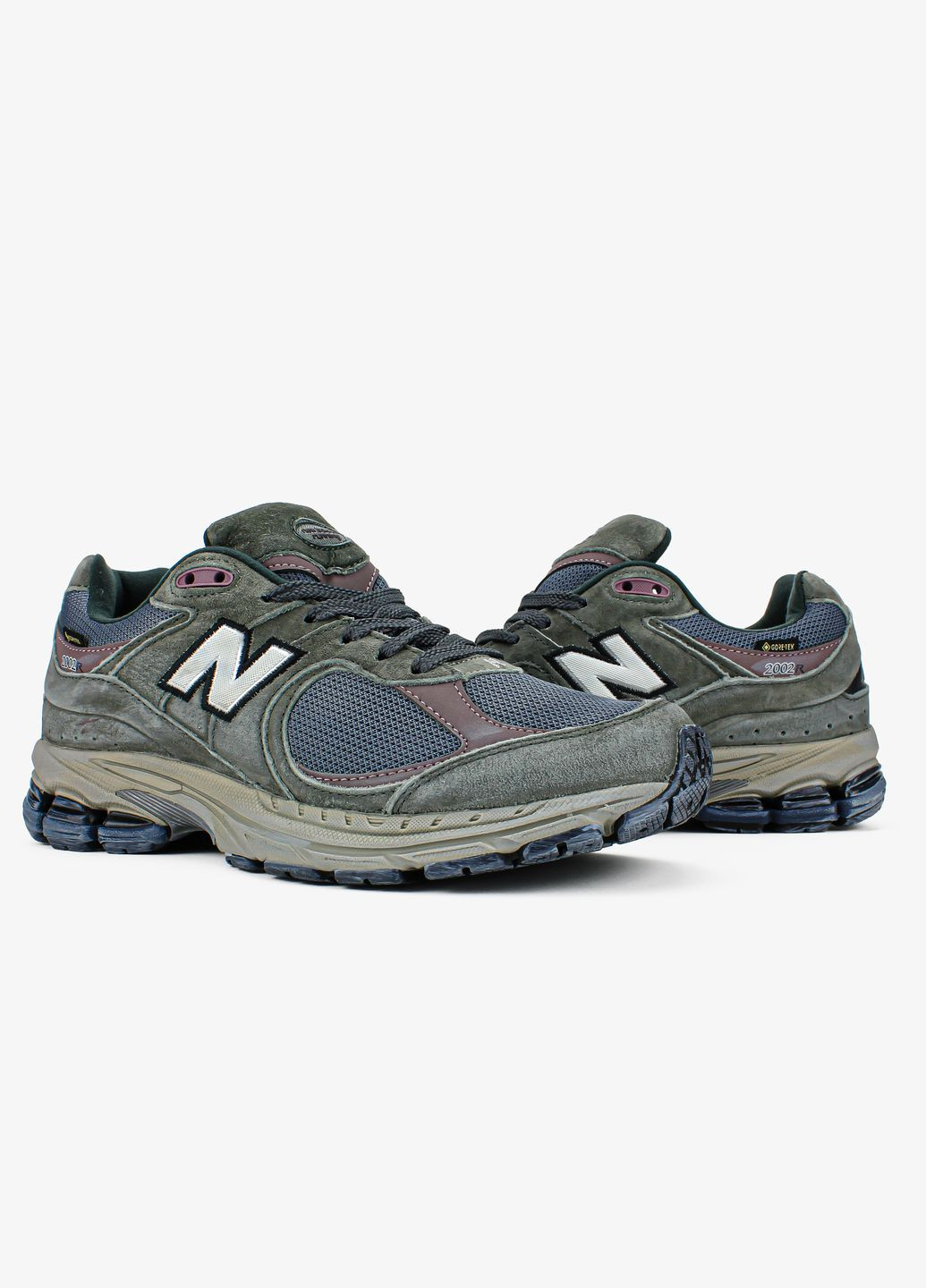 Серые всесезонные кроссовки мужские new balance 2002r gray | нью беланс 2002r серые No Brand