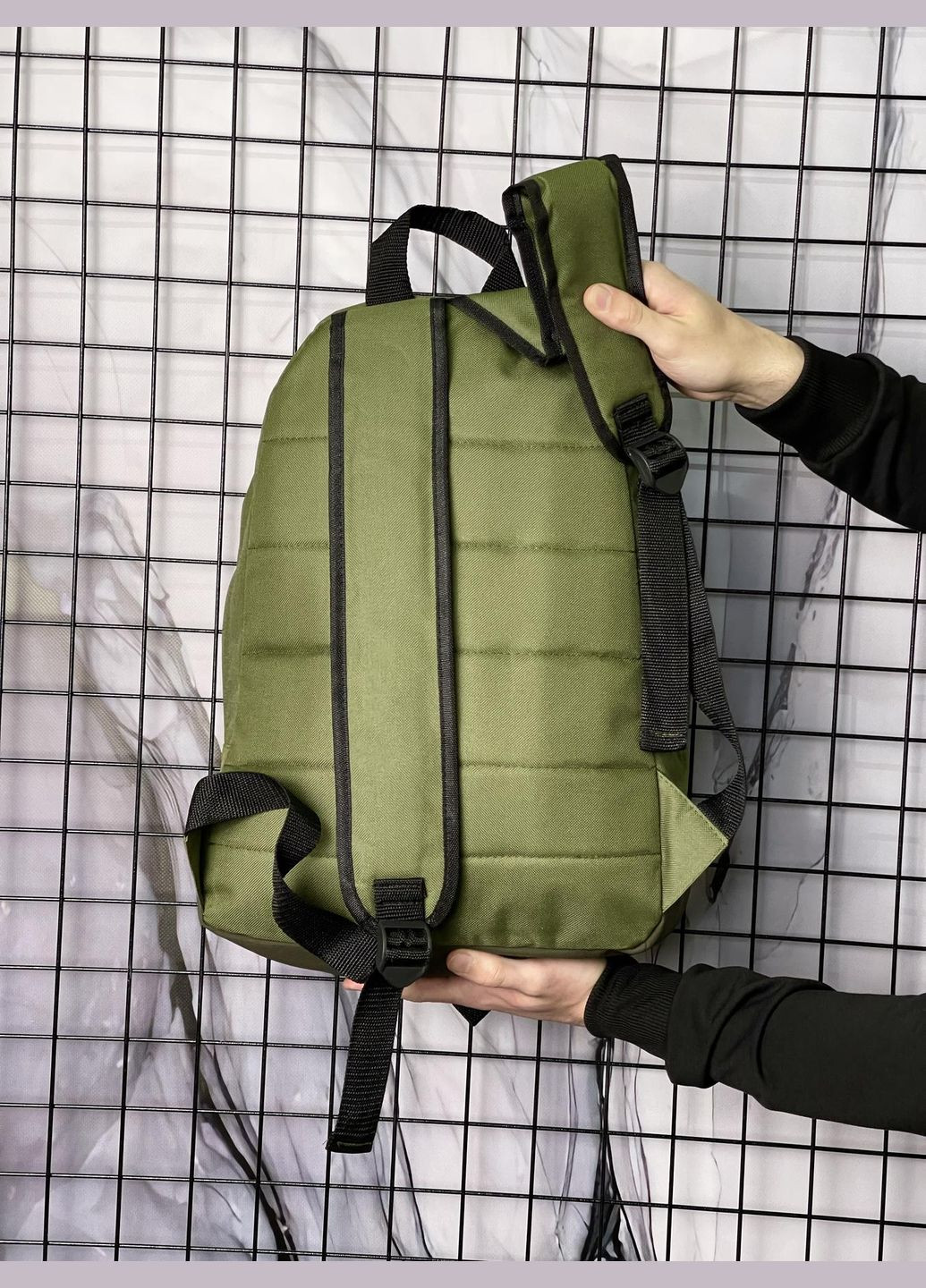 Рюкзак Матрац Хакі (біле лого) No Brand (359379872)