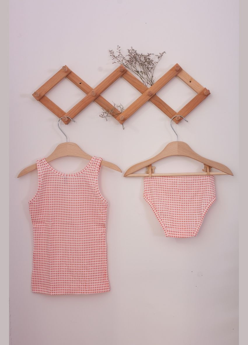 Коралловая комплект для девочки с трусиками Ozkan