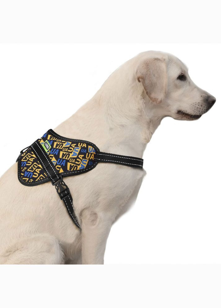 Шлея "Метелик" Молодіжний XL обхват грудної клітки 70-100 см (2100103133013) Hi Dog (320760759)