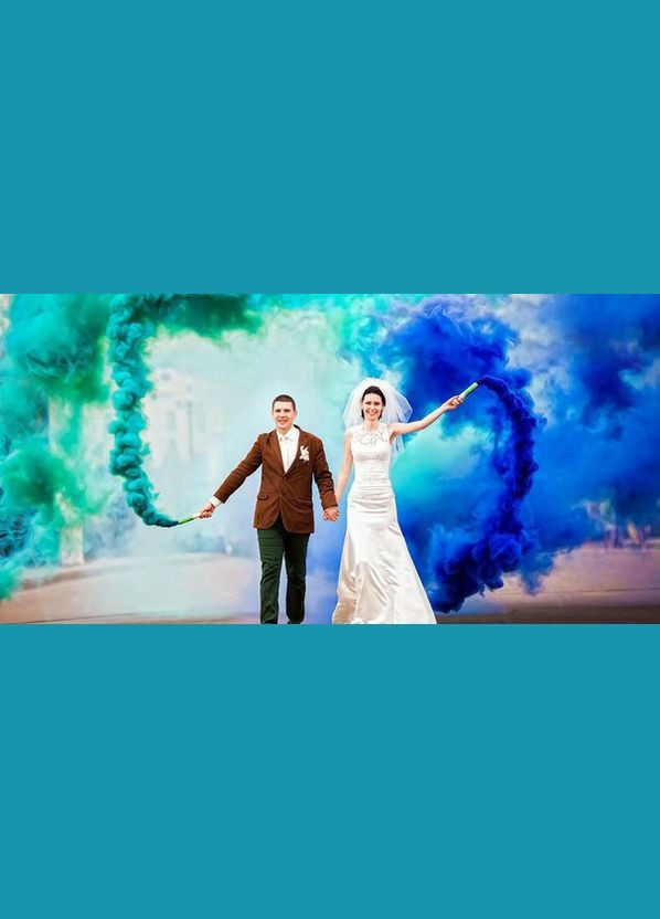 Кольоровий дим Gender Party 60 сек для визначення статі дитини Гендер Паті Boy 60 сек,, звичайна густота Maxsem (326842734)