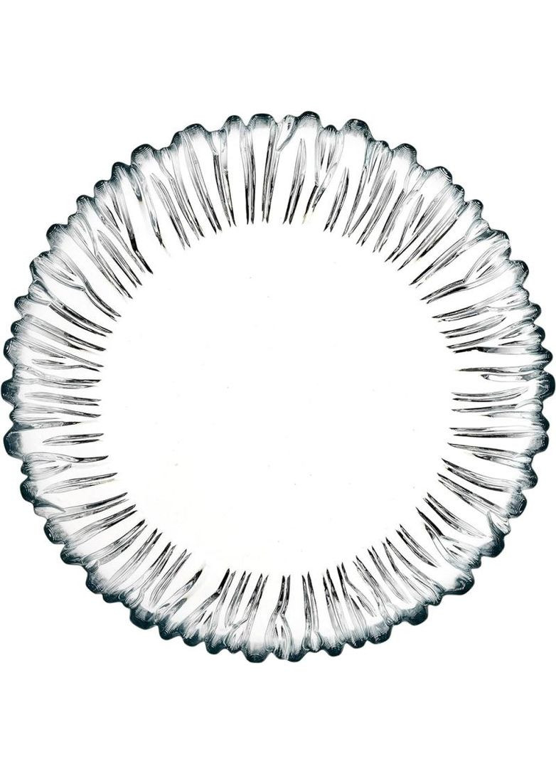 Набор тарелок Aurora Ø21см, 4 стеклянных суповых тарелок Pasabahce (372172499)