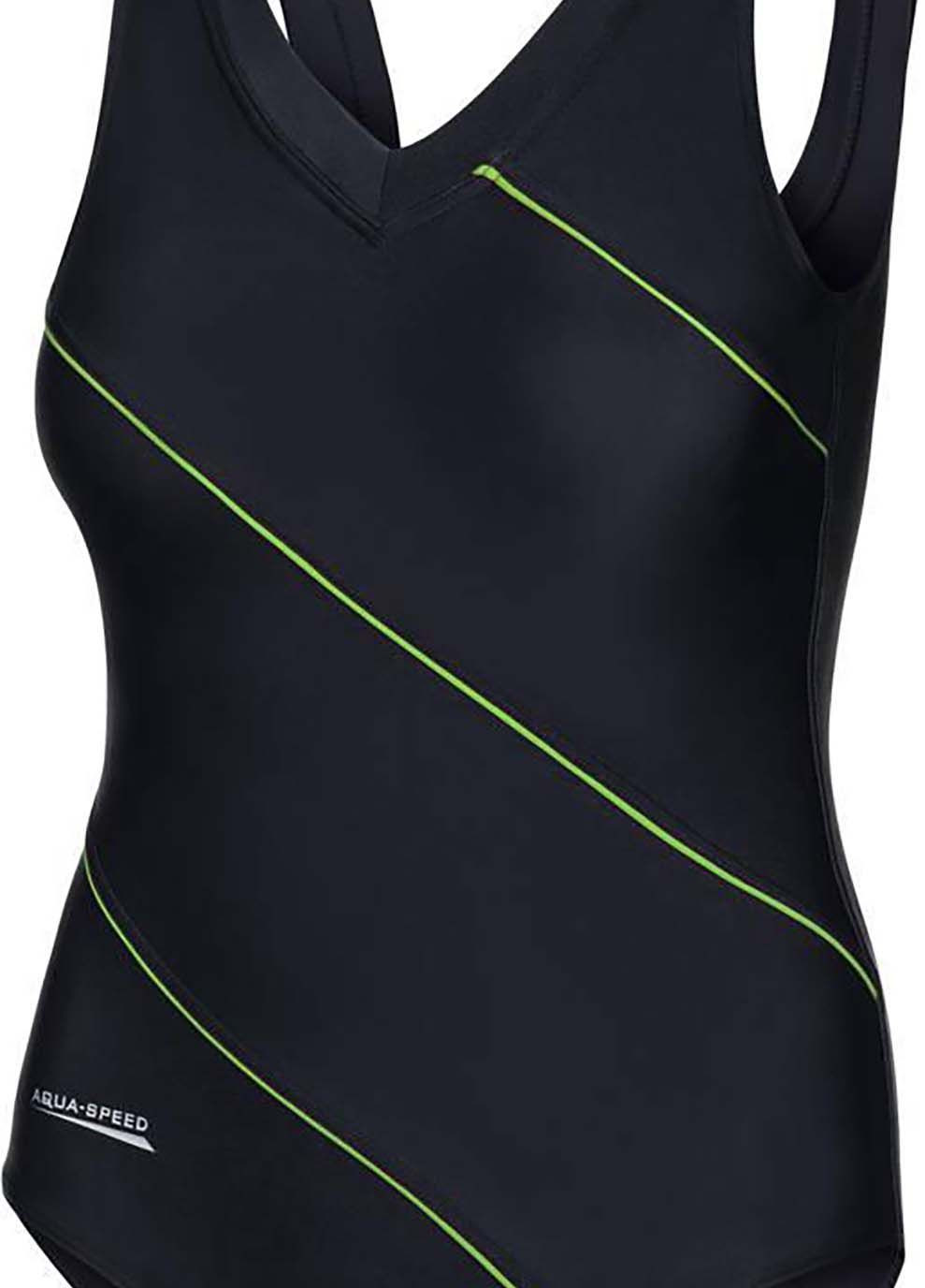 Темно-синій демісезонний жіночий купальник sophie темно-синій Aqua Speed