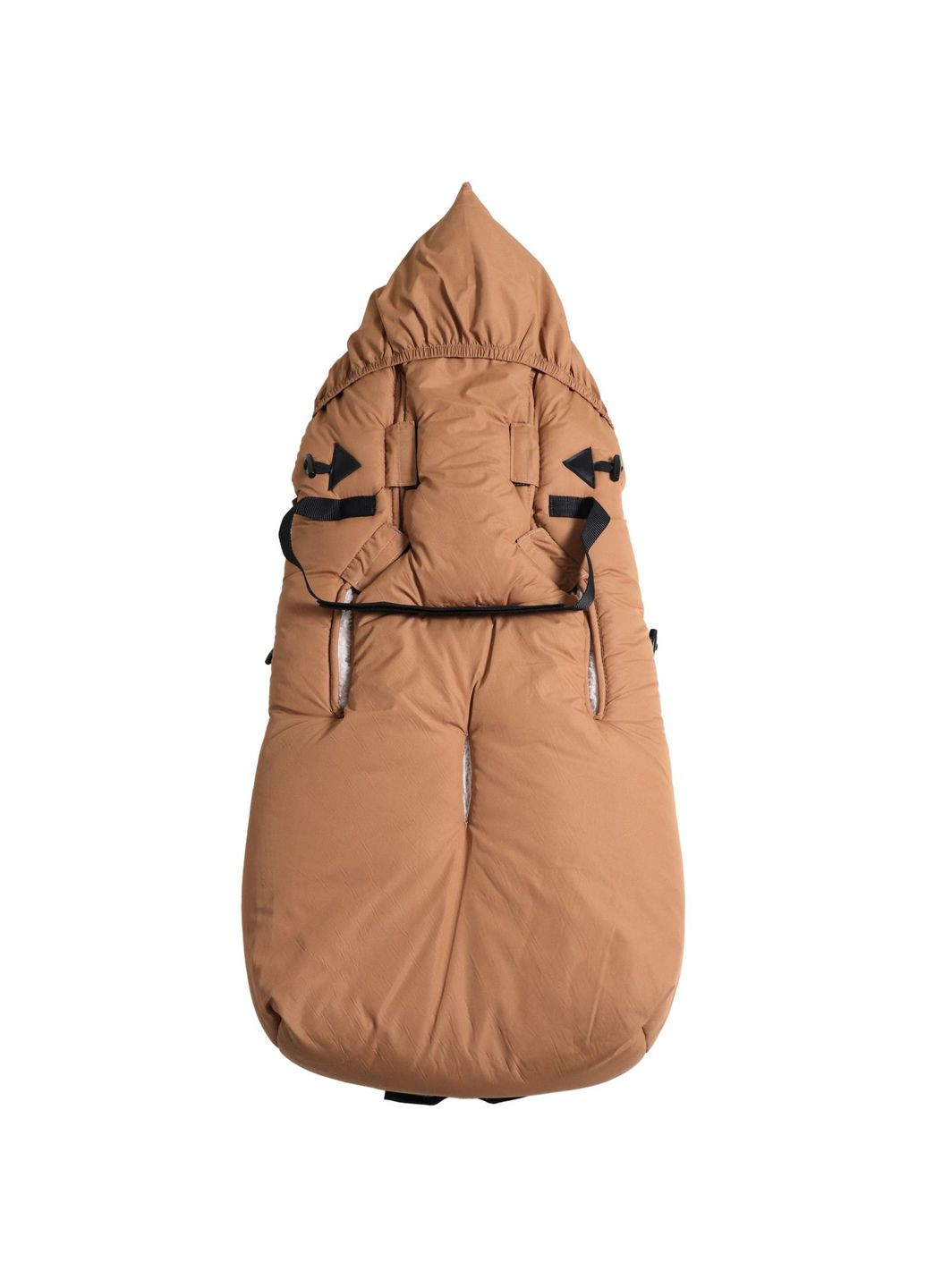 Теплий конверт XL Too, з флісу, карамельний з кремовим () Kaiser 6576340 (328308953)