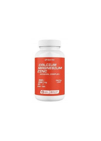 Витамины Calcium Magnesium Zinc 120 таб Sporter (296108143)