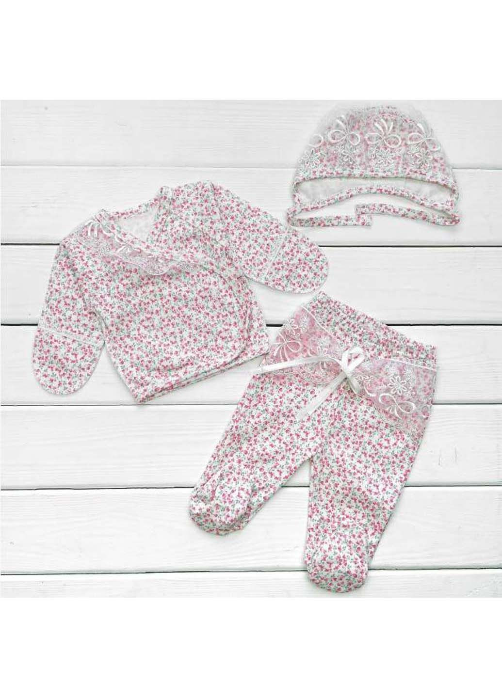 Розовый детский комплект для девочки Malena