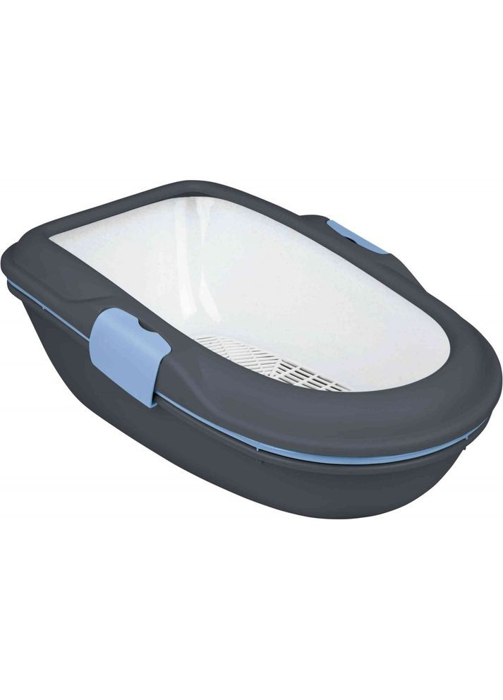 Туалет Berto для кошек, с бортами и сеткой на застежках, 39х22x59 см Trixie (362702933)