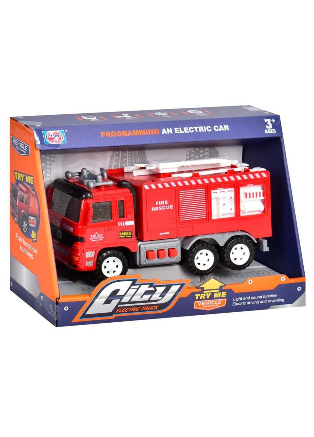 Детская Пожарная машинка 998-43F, свет, звук Bambi (293058604)