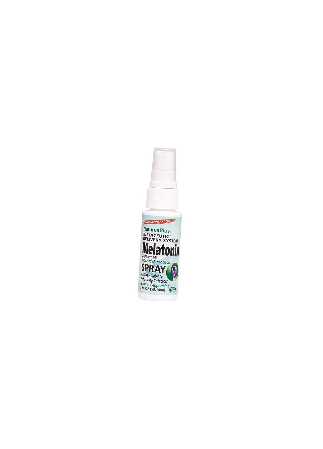 Спрей с Мелатонином, Melatonin Activated MicroSoluble Spray, 59мл Мята (72375017) Nature's Plus (293255441)