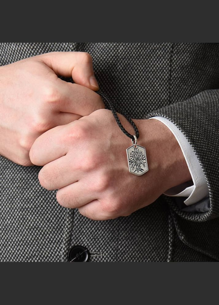 Срібний кулон Руна Феху (7380) IRIJ (331016969)