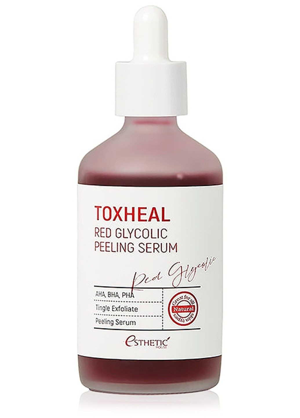 Пилинг-сыворотка для лица Toxheal Red Glyucolic Peeling Serum - 100 мл Esthetic House (285813478)