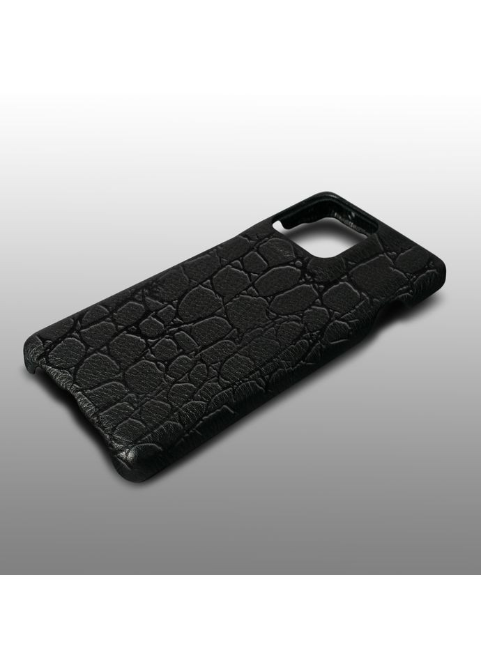 Кожаная накладка Reptile для Motorola Edge 60 Pro Чёрный (79367) Stenk (362376373)