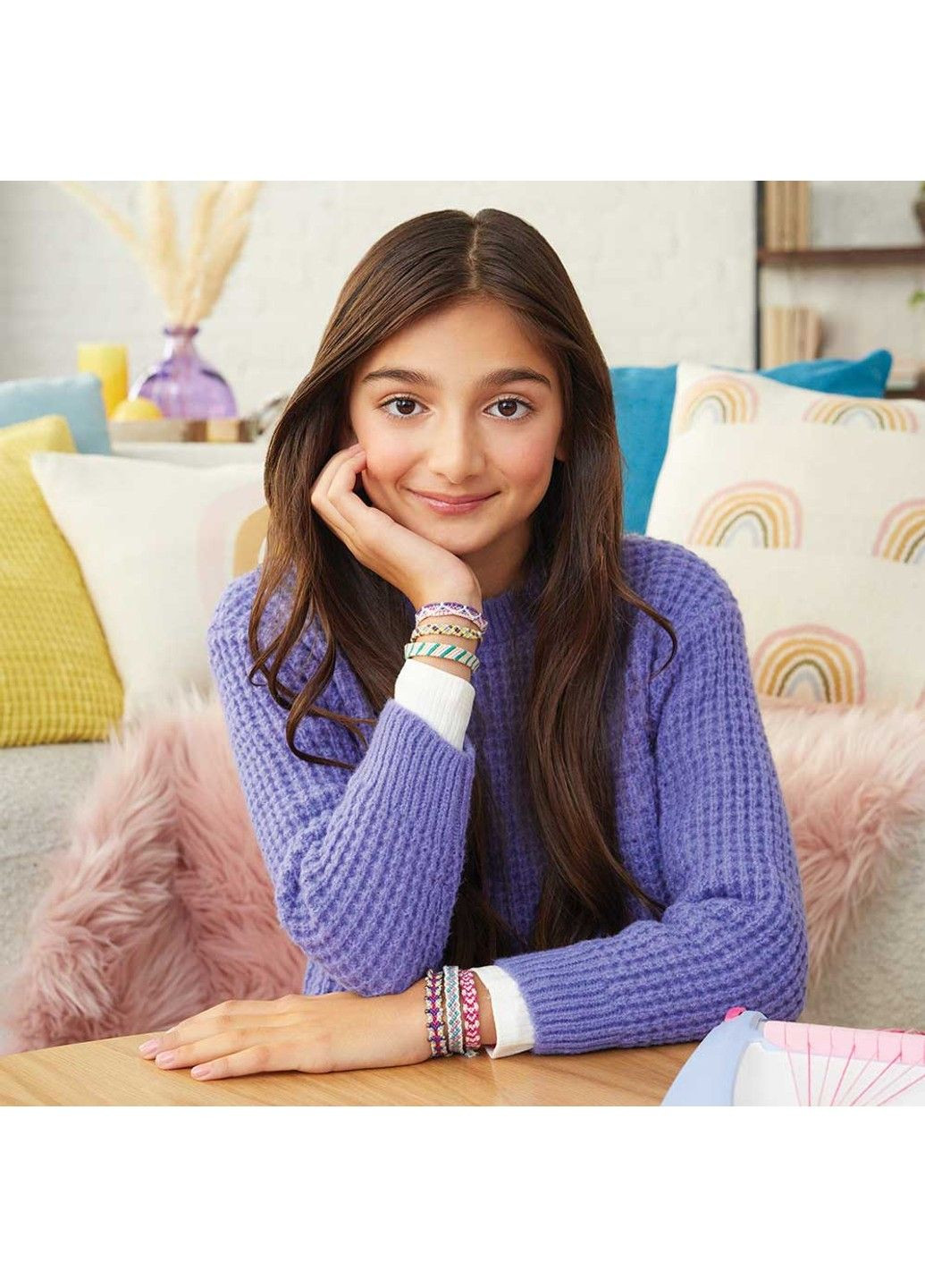 Набір для плетіння браслетів з верстатом 'Найкращі друзі' Make it Real (335055150)