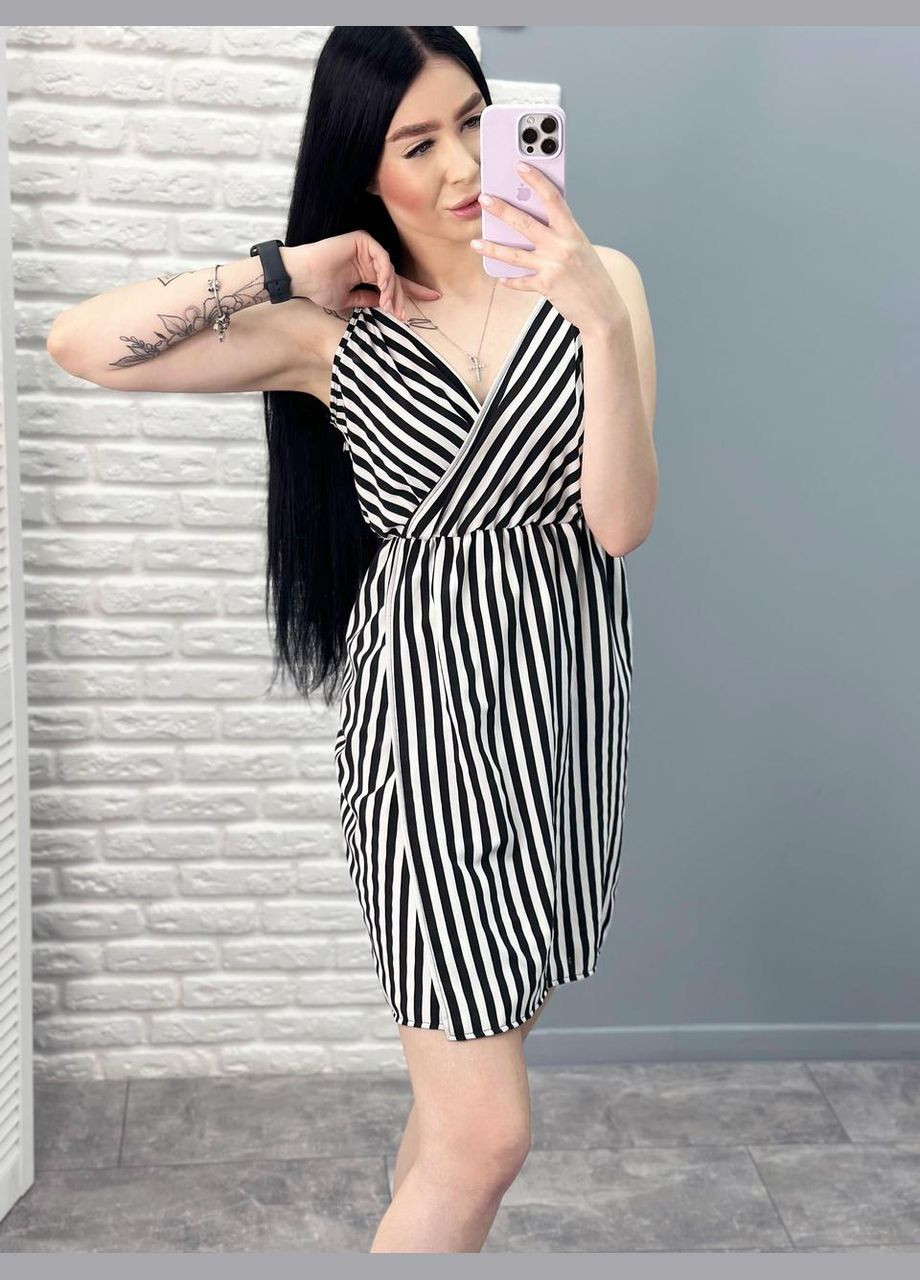 Літня сукня-сарафан у смужку Fashion Girl (317212017)