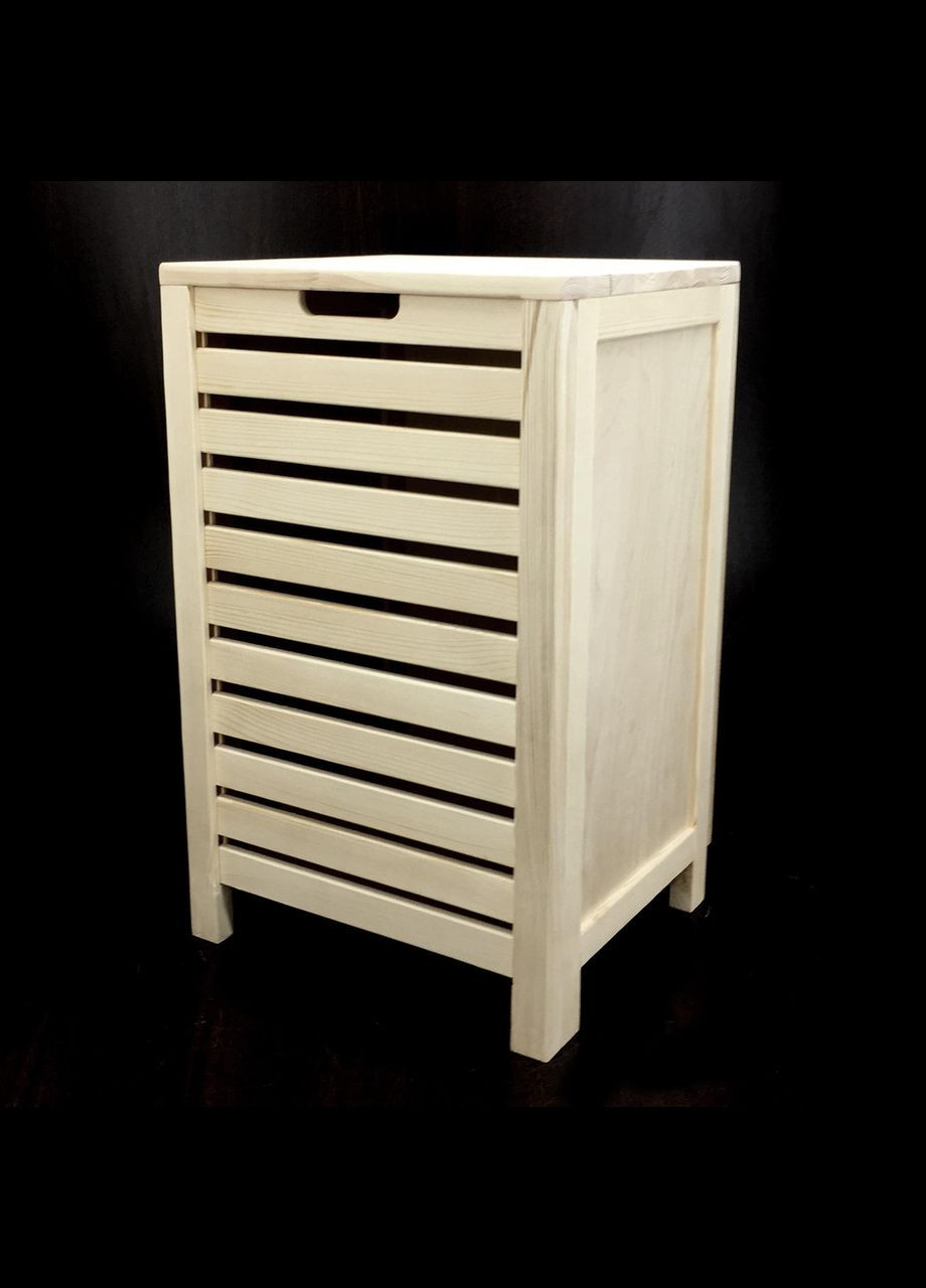 Корзина для белья из дерева Сатун бланже (КЗБ-001901) No Brand (328293159)