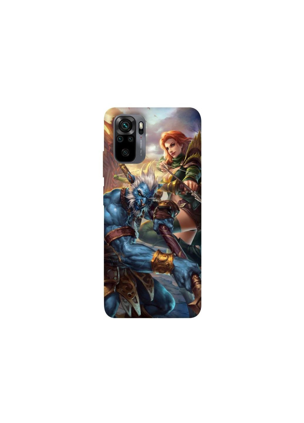 Чехол на Xiaomi Poco M5s Dota heroes Frontalka (353842884)