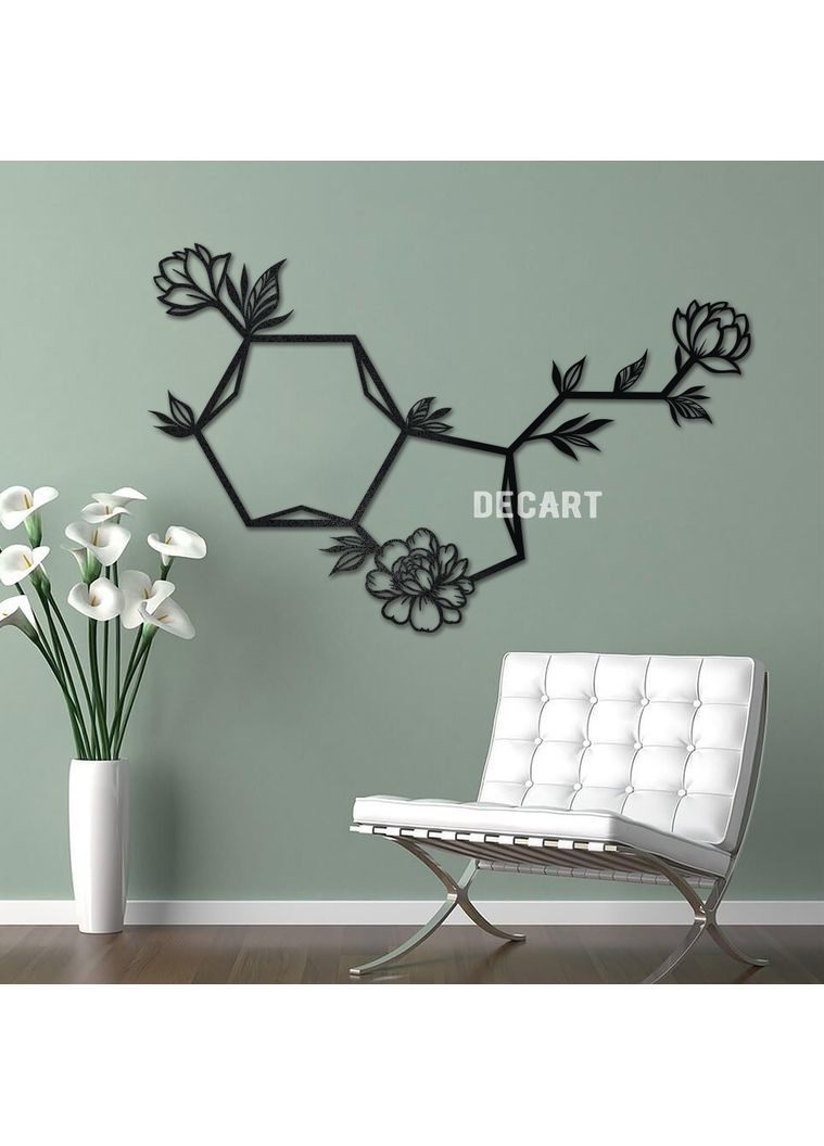 Деревянное панно декор для кабинета врача, дома «Гормон счастья» 140х90 см Decart (360609275)