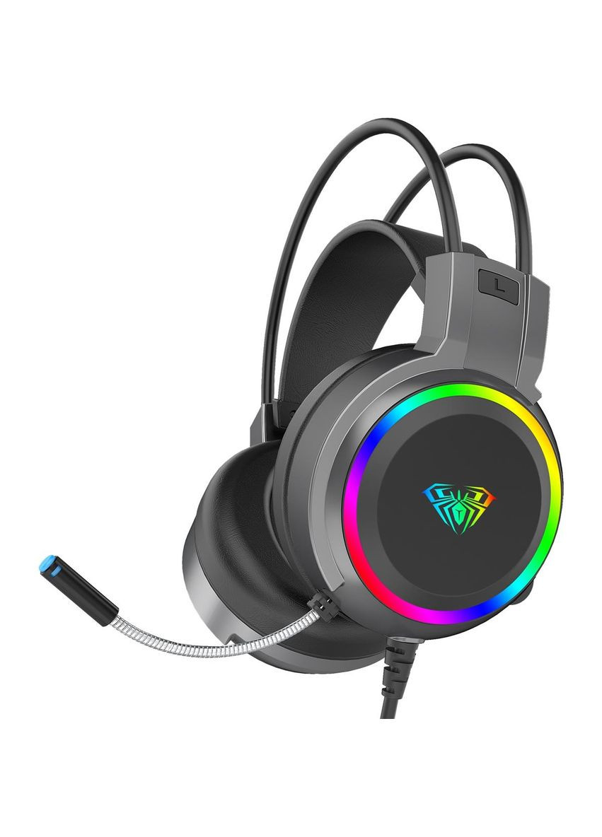 Гарнитура S608 Wired Gaming Headset Black (6948391235509) Aula (336954026)