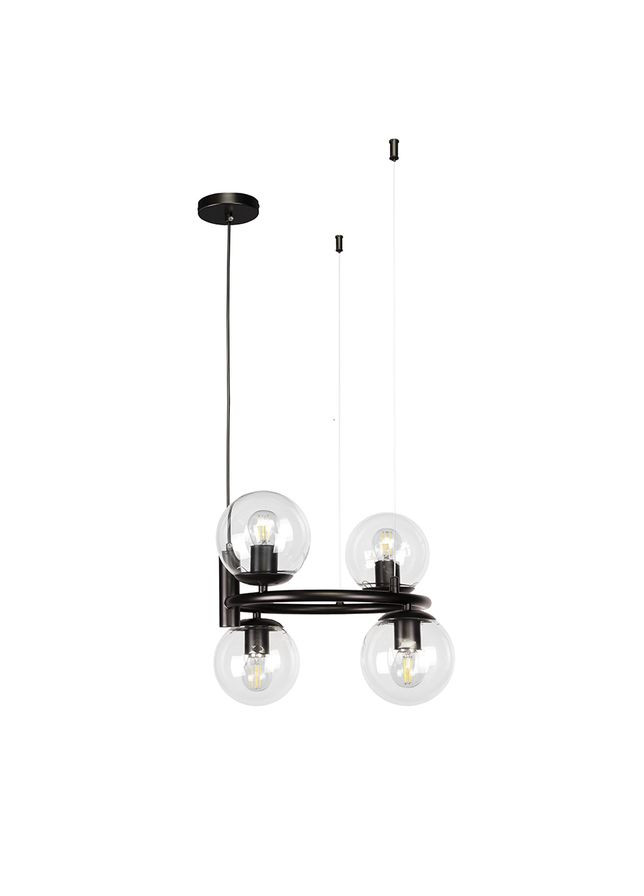 Люстра 7521011-4 BK+CL Levistella (328088119)