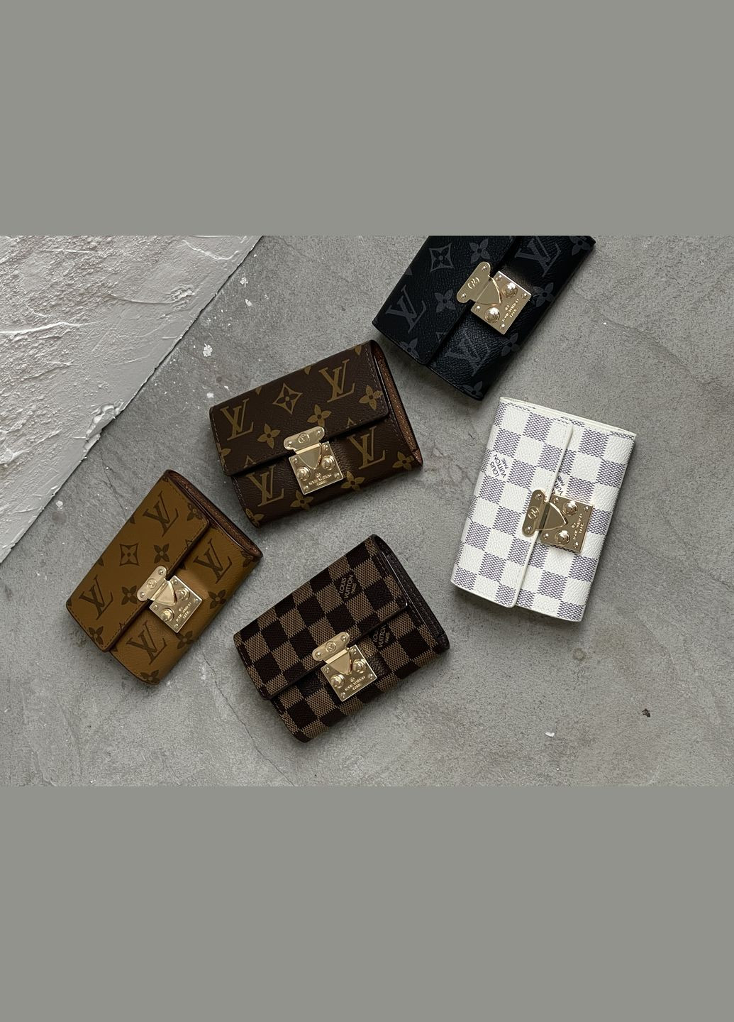 Жіночий гаманець Луї Вітон Pallas моногам No Brand (318021259)