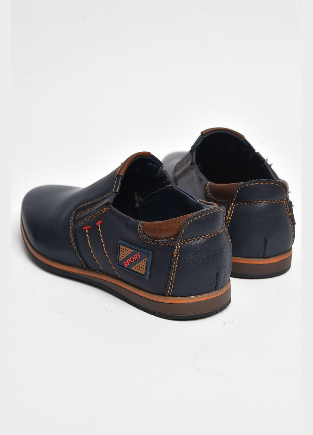 Туфлі дитячі для хлопчика темно-синього кольору Let's Shop (287558900)