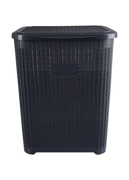 Корзина для белья 1007 Виолетта ANTRASIT45 л Violet House (324690579)