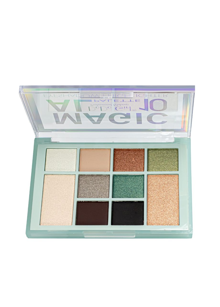 Набор палитр теней для век с хайлайтерами Magical Palette D3228 (2 шт.) DoDo Girl (300676741)