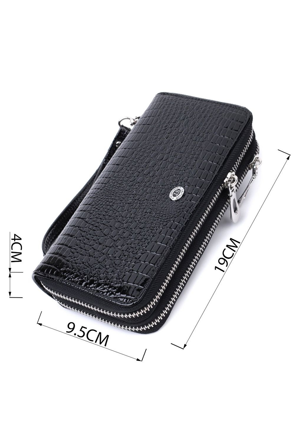 Женский кожаный кошелек 19х9,5х4 см st leather (315872161)