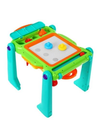 Інтерактивна катанка 4 в 1 для дітей 9-18 місяців + Коляска + Стіл + Сенсорна дошка + Путівник Ramiz (364233724)